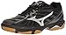 Mizuno Women's Wave Hurricane 3 Volleyball Shoes, Black/Silver, 8 B US