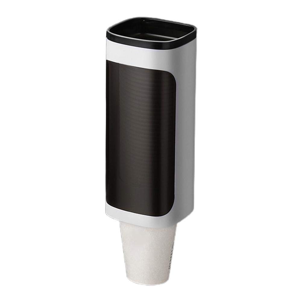 Bozaap Disposable Cup Dispenser,Wall Mounted Cup Dispenser for Plastic or Paper Cups,Water Cooler Cup Holder Cup Organizer for Home Office