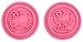 SiliconeZone Hello Kitty Collection 3-Piece Non-Stick Silicone Cookie Stamp Set, Pink
