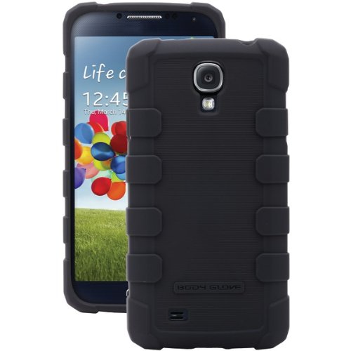Body Glove 9346201 DropSuit Rugged Case for Samsung Galaxy S4 - Retail Packaging - Black