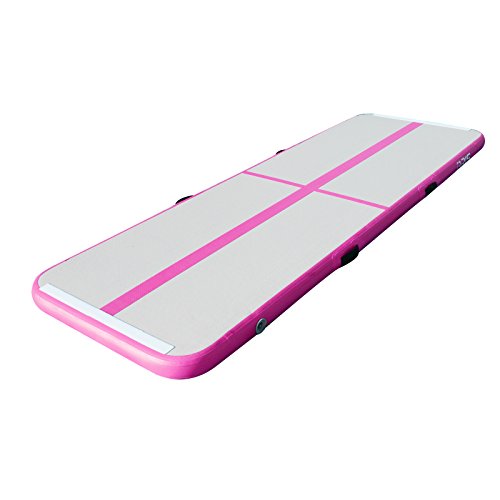 BRIS Inflatable Gym Mat Home Air Floor Inflatable Tumbling Mat for