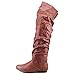 ROF Women's TREND-Hi Over-the-Knee Thigh High Flat Slouchy Shaft Low Heel Boots by ROOM OF FASHION¡K