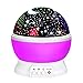 Toys for 7-8 Year Old Boys Girls, Tisy Wonderful Quiet Rotating Starlight Toys for 2-10 Year Old Girls Romantic Magical Christmas Gifts for 2-10 Year Old Boys Stocking Stuffer Purple TSUSXK002