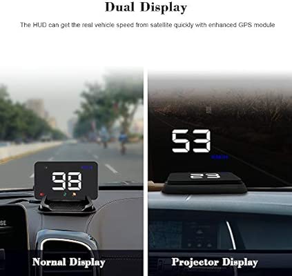 Hud Display Coche, Proyector De Datos De Parabrisas De Autos Con ...