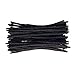 Yotchoi 100% Human Hair Dreadlocks Extension Handmade Locs Small Size(diameter 0.4cm) 10inch 40 Strands/pack Natural Black #1B