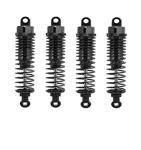 4 Ammortizzatori In Alluminio Per Auto RC – Adatti Per Axial SCX10, D90, TRX-4, Con Molle A Doppia Molla, Lunghezza 110 Mm