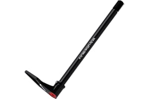 KIBERAXLE 12mm Quick Release Thru Axles for Bike Forks and Rear Shock, Mountain and Road Bike Aluminum Alloy Hubs Adapter Axle with Adjustable Revolve Handle,Thread Pitch: 1.75 mm；Length: 175mm / 180mm