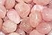 1lb Tumbled Pink Rose Quartz Stone Large 1
