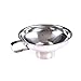 AOWA 1PCS Home Made Stainless Steel Jam Funnel Handle Wide-Mouth Kitchen Canning Funnel
