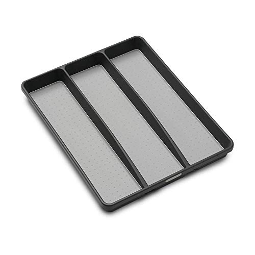 madesmart Classic Large Utensil Tray Soft Grip, NonSlip Kitchen Drawer