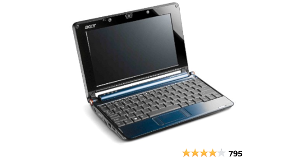 Amazon Com Acer Aspire One Aoa150 1447 8 9 Inch Netbook 1 6 Ghz Intel Atom N270 Processor 1 Gb Ram 160 Gb Hard Drive Xp Home 6 Cell Battery Sapphire Blue Computers Accessories