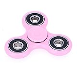 Fidget Spinner Toy Stress Reducer,Bearing Toy for ADHD EDC Hand Killing Time,Pink