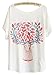 TangB Women's Miss Rabbit Print T-Shirt Tee Top
