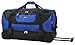 Travelers Club Adventure Multi-Pocket Rolling Sports Duffel Bag, Blue, 30 Inch 120.4L