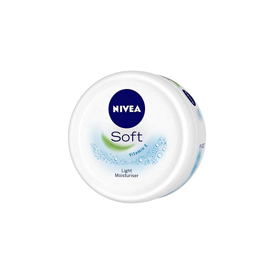 NIVEA Soft Light Moisturizer Cream, with Vitamin E & Jojoba Oil for
