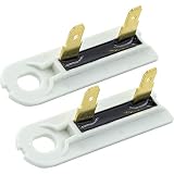 3392519 Dryer Thermal Fuse - DIY Replacement Part by Blue Stars - Exact Fit for Whirlpool & Kenmore Dryers - Replaces 3388651 694511 80005 WP3392519VP - PACK OF 2