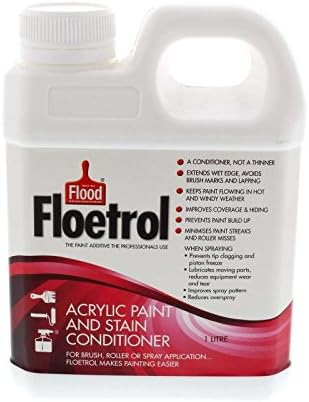 Flood Company Floetrol Acrylic Paint Stain Conditioner Keeps Paint Flowing 1l Building Materials Amazon Com Au