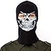 Ghost Mask Skeleton Mask Bandana Ghost Skull Full Face Ghost Hoods Balaclava Costume Headwear Tactical Hood for Cosplay Party Halloween Cycling Skiing Hunting Paintball Airso