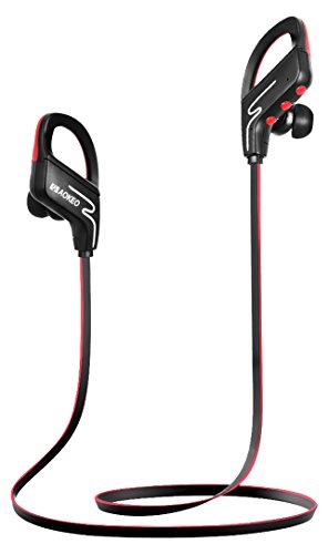 Aokeo s SP-6 Bluetooth Wireless Headphones, Made For Sports, In-Ear Water Resistant, HD Quality Stereo, Sweat Proof Earbuds for Gym, Running, Workout, Etc. With 6 Hour Or More Battery Life