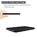 Infiland Samsung Galaxy Tab A 10.1 with S Pen case - Ultra Slim Tri-Fold Smart Case Cover for Samsung Tab A 10.1-Inch with S Pen SM-P580 Tablet(with Auto Wake/Sleep), Black