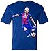 Messi Jersey Style T-shirt Kids Lionel Messi Jersey T-shirt Gift Set Youth Sizes ✓ Premium Quality ✓ ✓ Soccer Backpack Gift Packaging (YL 10-13 Years Old, Messi)
