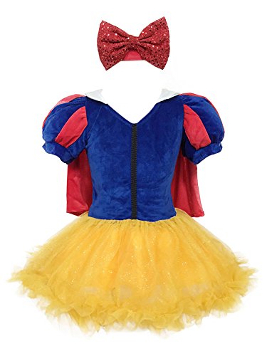 WonderfulDress Snow White Princess Girls Costume Dress
