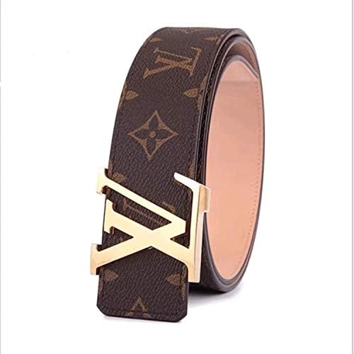 Belt For Women Men Replica Faux Black Belts For Womens Mens Fashion Leather