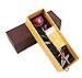 DuraRose® Authentic Rose With Long Stem Dipped In 24k Gold, With 