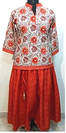 short kurtis for skirts