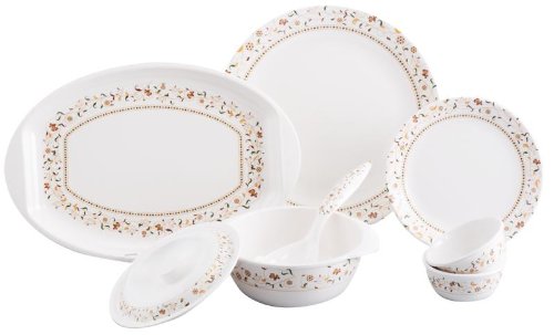 Servewell Filigree Urmi Dinner Set, 25-Pieces