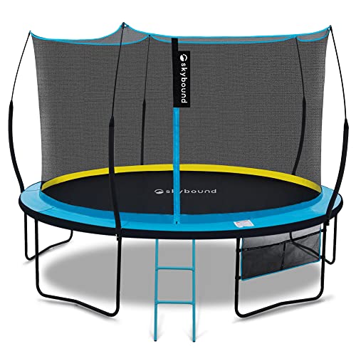 SkyBound 12FT Trampoline with Enclosure Recreational Trampolines for