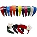 2 Inch Wide Headbands - Hard Headband W/Inner Teeth -12 pieces by CoverYourHair®
