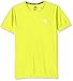 adidas Big Boys' Climalite Short Sleeve Tee, Shock Slime, Medium/10-12