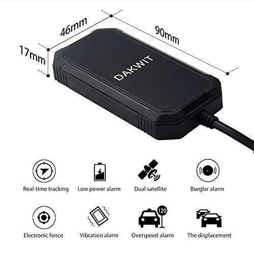 Car GPS Tracker, 3G GPS Vehicle Tracker Real Time Positioning Anti Theft Tracking Device GPS Locator,Support Android and iOS [Lifetime Service]
