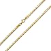 Gold Chain - 14k Gold Dipped 1mm Box Chain Necklace - Mens - Womens - Dainty - Timeless - Add your own pendant (16 inches)