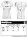 THENEWNEW Womens Short Sleeve Crewneck T-Shirt With Lace Detail (S-3XL)