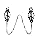Aopori Multi-Purpose Necklace Butterfly Design Stainless Steel Wire Clamps Clip Chain