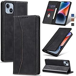 Jasonyu Flip Wallet Case for iPhone 14 5G,Leather