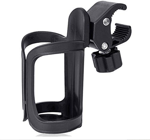 ofvsdhftgj Rotatable Baby Stroller Universal Cup Holder Pram Nursing Bottle Umbrella Rack Black