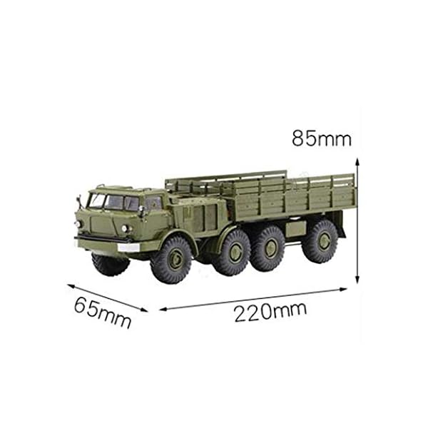 XHH Panzermodell Militärpanzer Modell, Maßstab 1:43 ZIL-135LM Militärlastwagen Modell der UDSSR-Legierung, Spielzeug und… – Bild 6