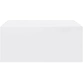 Hiasan White Waterproof Fitted Tablecloths 1 Pack, 30 x 72 Inch Tear Resistance Rectangle Table Cloth for 6 Foot Tables, Polyester Table Cover for Trade Show, Craft Show, Banquet, Wedding, Parties