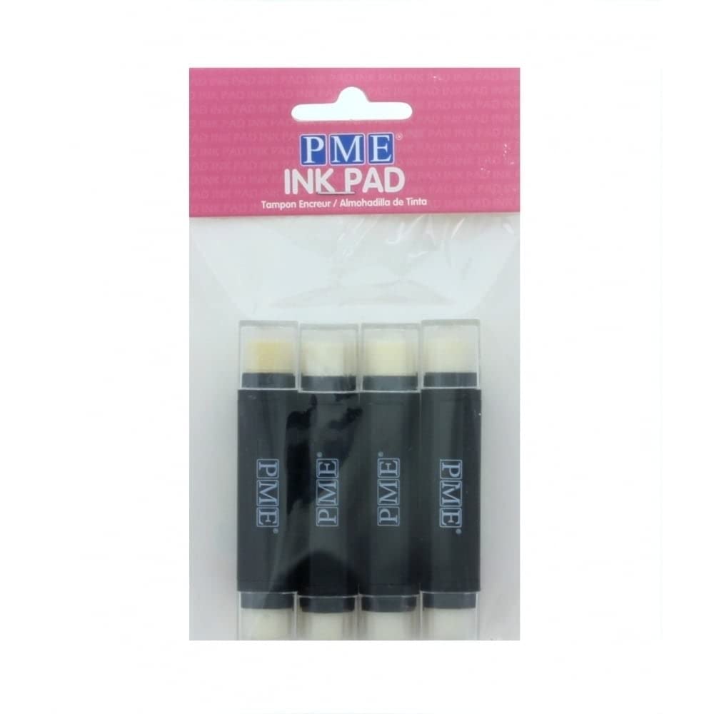 PME Ink Pads, Set of 4,1.3 x 1.3 x 8 cm
