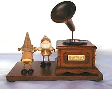 Amazon 木製からくりオルゴール Ea093s 曲目 星に願いを オルゴール おもちゃ