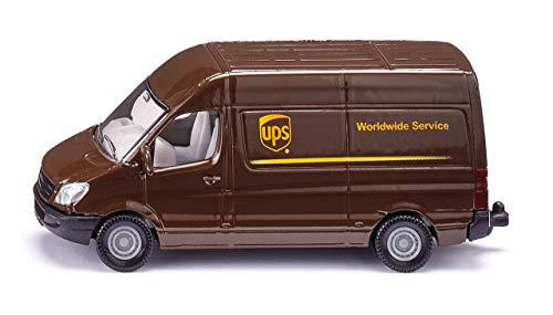 siku 6324, UPS Logistik Set, Metall/Kunststoff, Braun/Weiß, Viele Funktionen, Kombinierbar mit siku Modellen im gleichen… – Bild 4