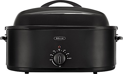 Click Here to See More Images Sensio 14581 24 lb Turkey Roaster Oven, Black