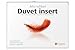 HOSPITOLOGY PRODUCTS White Comforter California King Hypoallergenic Duvet Insert Microfiber All Season Goose Down Alternative Quilted - Corner Loops - Box Stitched - Washable - 104