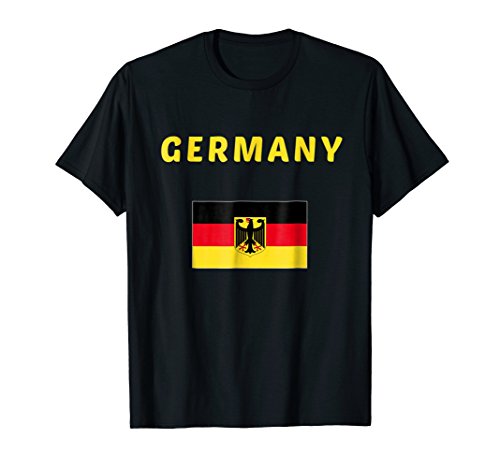 Germany German Tee Flag souvenir Gift Deutsche T-Shirt