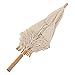 Remedios(16 colors) Lace Parasol Umbrella for Wedding Bridal Decoration Ivory