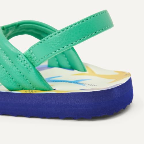 Amazon Essentials Unisex Kids Flip Flops with Back Strap