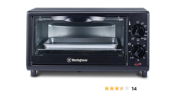 Amazon.com: Westinghouse wt0950b 4-Slice tostador horno, 9-liter, color  negro : Hogar y Cocina